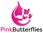 Pink Butterflies | Charity – Maitland, Hunter Valley Logo